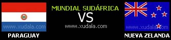 Paraguay vs Nueva Zelanda