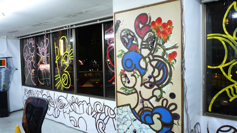 ショーヘイ, ユカリ, 稲口マンゾ, kow, love-is-action, mural, wall-painting, 壁画