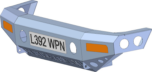 Bumper CAD drawing