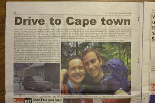 Carrick Biz Surfing Africa article We're famous