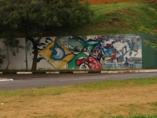 Arte No Muro Do Pontilhão