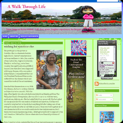 A Walk Through Life