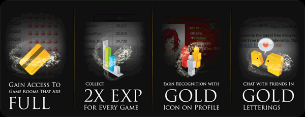 Garena Gold Membership benefits