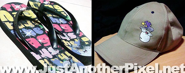 [Enchanted Kingdom slippers and cap[2].jpg]