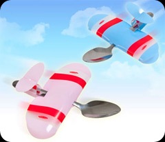 Baby Plane Spoons