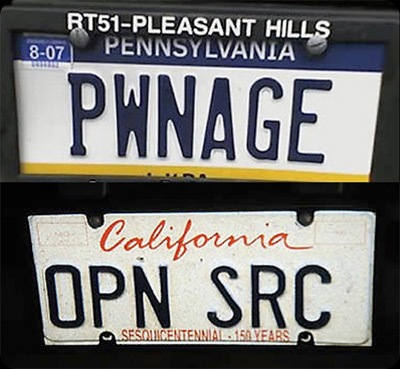 Geeky PWNAGE OPN SRC Plate Numbers - JustAnotherPixel.net