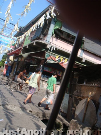 Front view of our old home in Navotas - JustAnotherPixel.net