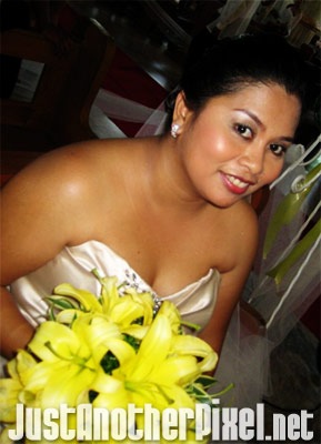 The lovely bride, Tina - JustAnotherPixel.net