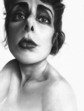 [Melissa Cooke Drawing Graphite Self Portrait It Girl[3].jpg]