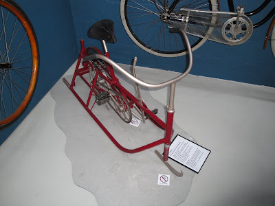 Una bici-trineo