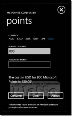 ms point converter