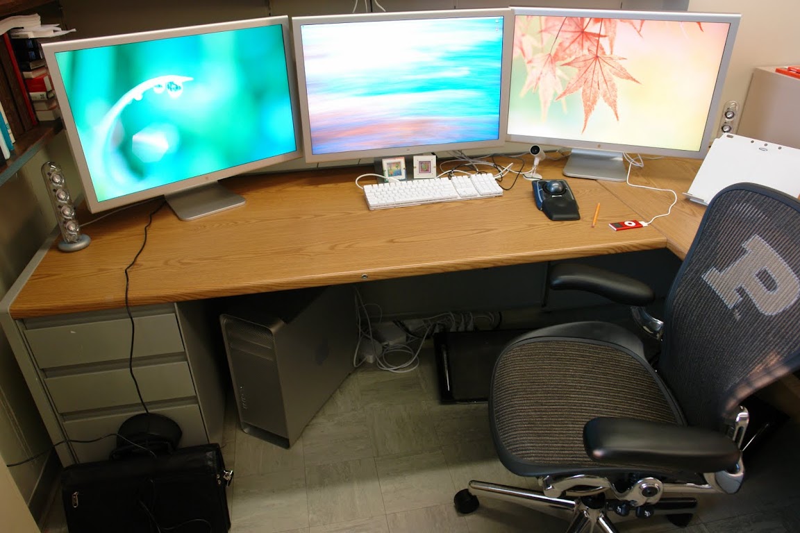 mac pro trzy monitory