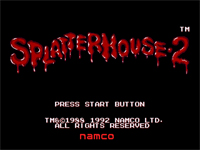 Splatterhouse 2 - Sega