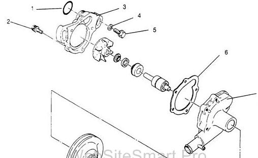 Water Pump Drawing