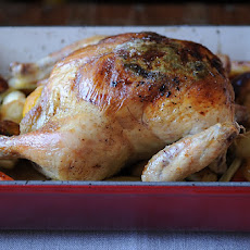 Lemon and Onion Roasted Chicken