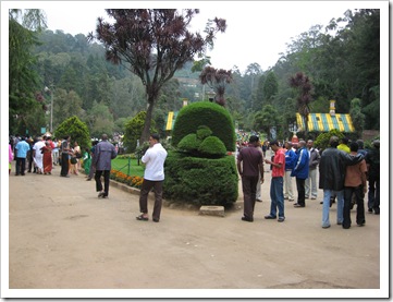 Ooty botanical Garden entrance