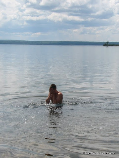 The water was wet.