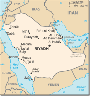 map_of_saudi_arabia