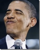 obama smirk