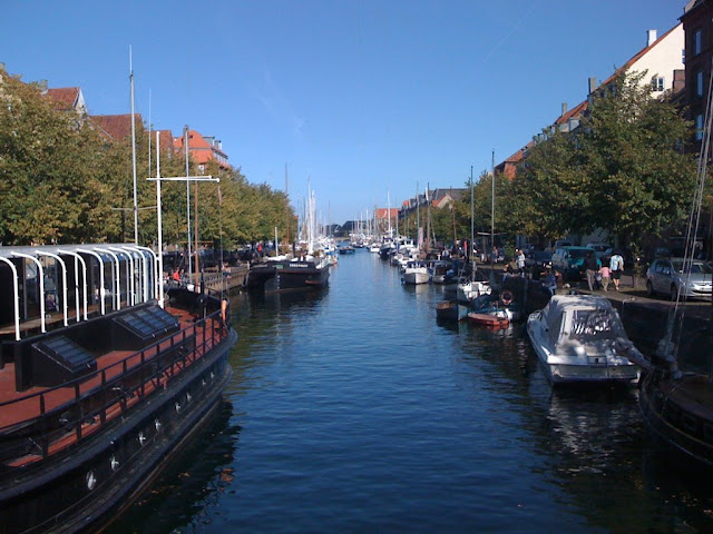 einer der schönen Kanäle in Kopenhagen