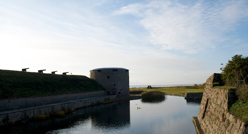 Kalmar 1 Wassergraben vom Schlos in Kalmar