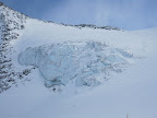 More crevasses of the glacier
