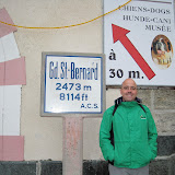 Grand St Bernard with Asier
