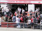 Alonso arriving for 3rd practice