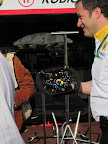 Renault rep with F1 wheel replica