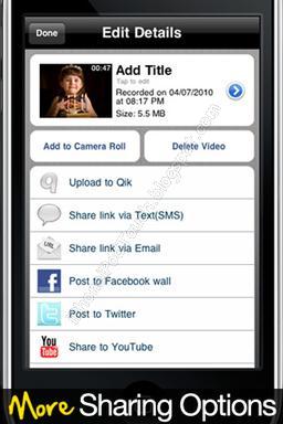 Qik Video Camera Pro (5.0) – La mejor camara para iPhone Qik Video Camera Pro (5.0) – La mejor camara para iPhone