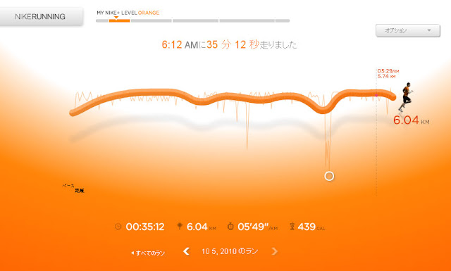 20101005:ランの記録