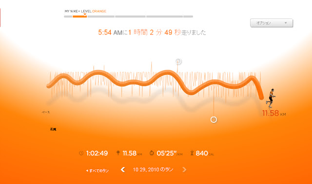 20101029ランの記録