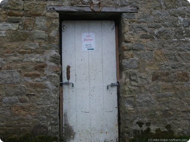 kielderhead bothy door