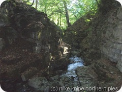 lynn kirk from the cave entrance