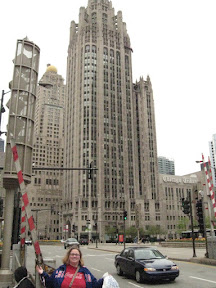 Tribune Building behind me