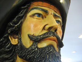 Pirate guarding Oak Island's Treasure