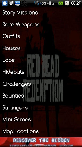 Red Dead Checklist