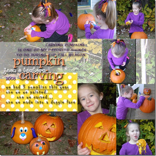 pumpkin carving digital layout 2