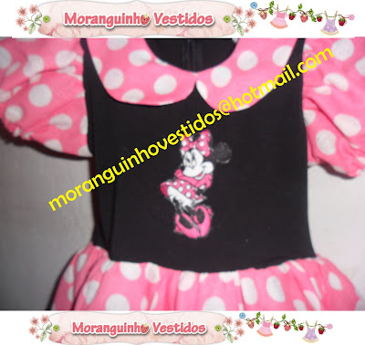 Blog de moranguinhovestidos : Moranguinho VESTDOS !!, MINIE C/ BORDADO