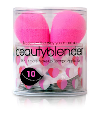 Special Valentine's Day gift pack of BeautyBlender makeup application sponges