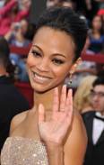 Zoe Saldana at the Oscars