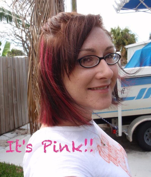 Bionic Beauty's new hair style and Manic Panic "Hot Hot Pink" hair Bionic Beauty's new hair style and Manic Panic "Hot Hot Pink" hair