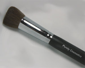 Flat top foundation brush by Purely Cosmetics
