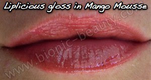 Liplicious lip gloss in Mango Mousse