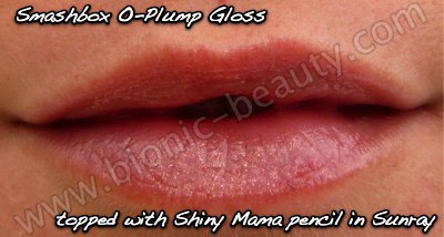 Smashbox OPlump plumping lip gloss reviewed