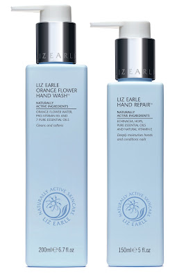 Liz Earle hand care - Hand Repair lotion and Orange Flower Hand Wash