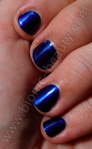 Lancome Fall 2009 makeup collection - Nail Polish swatch of Indigo Paris