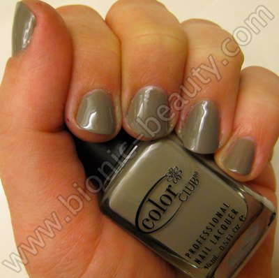 Bionic Beauty review and swatch - Color Club's Soft as Cashmere nail polish Bionic Beauty review and swatch - Color Club's Soft as Cashmere nail polish
