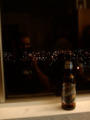 Winterfest Double Bock Lager Winterfest Double Bock Lager and the lights of Santa Barbara