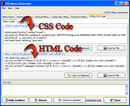 CSSMenu